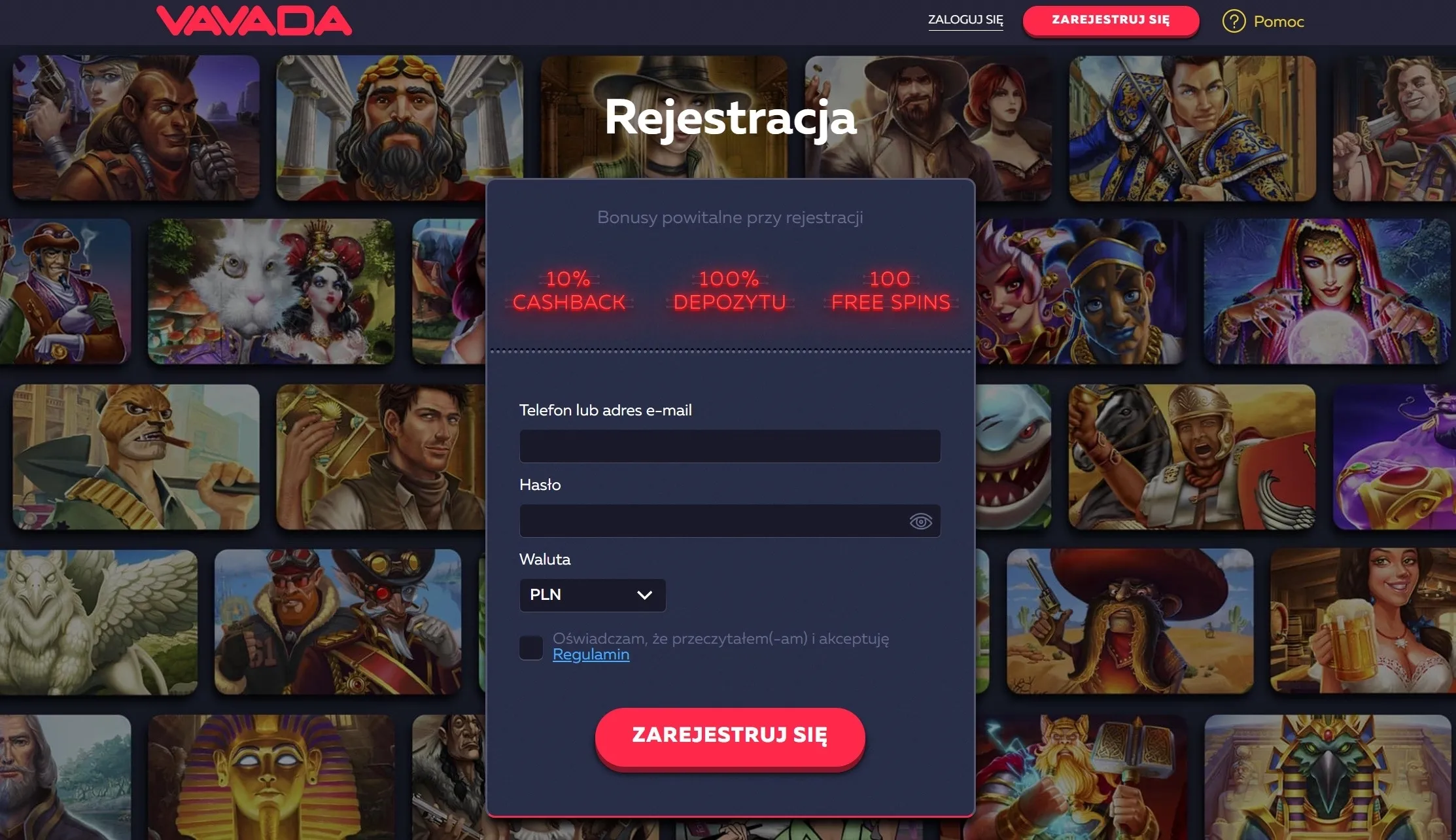 Vavada Casino PL – informacje o kasynie online